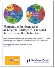 Planning and Implementing an Essential Package of Sexual and Reproductive Health Services
