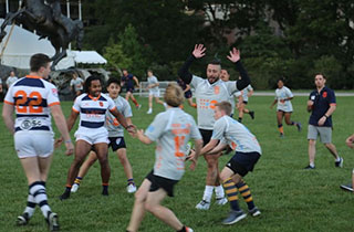 Rugby United NY demonstration match held at the United Nations Headquarters in New York