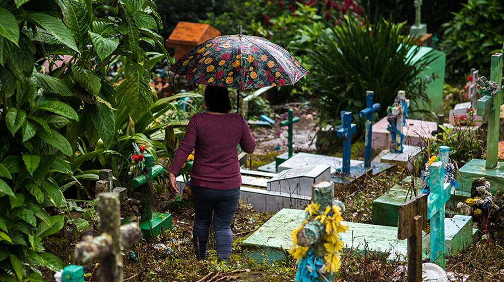 En souvenir des victimes de féminicide au Salvador