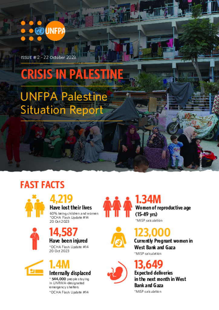 UNFPA Palestine Situation Report #2 - 22 October 2023