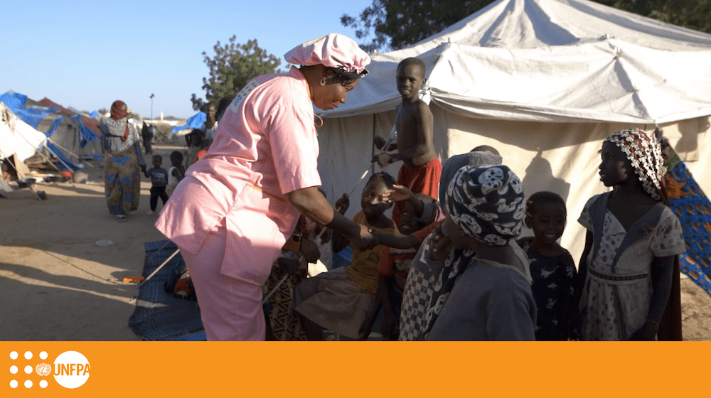 Midwives are caring for displaced pregnant women in Chad