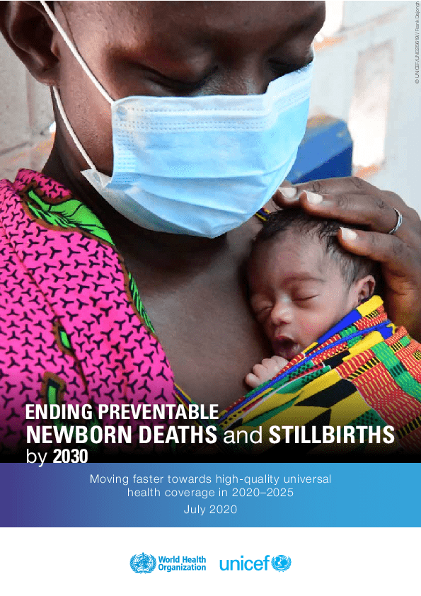 Ending Preventable Newborn Deaths And Stillbirths By 2030