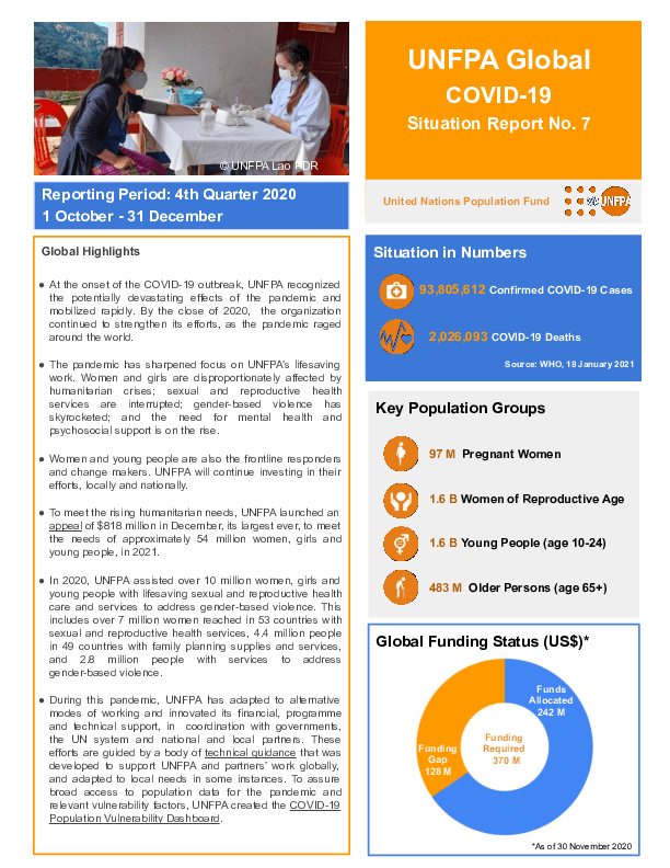 Global COVID-19 Situation Report No. 7