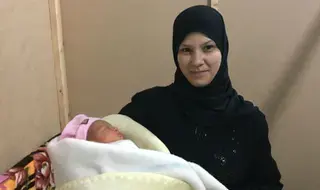 A displaced mother’s safe delivery embodies hope for Syria’s…
