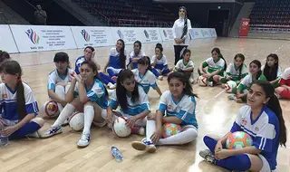 Girls in Azerbaijan battle disability stigma with sports