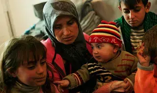 Amid brutal winter, safe births for Syrian refugees
