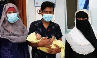 Desplazados rohinyá negocian la nueva paternidad en Bangladesh